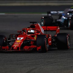 Vettel resiste en Bahréin para ganar de nuevo con Alonso 7º