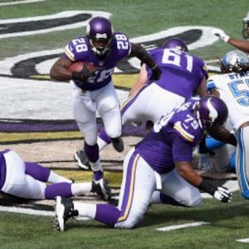 Adrian Peterson volvió por sus fueros la semana pasada.