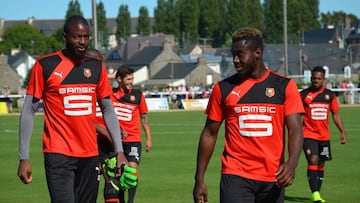 Kermit Erasmus released by Ligue 1 club Stade Rennais