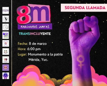 Marcha 8M en México 2024: convocatorias por ciudades, rutas, horarios | últimas noticias