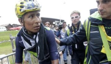 Nairo Quintana es tercero en el Tour, logró su tercer podio.