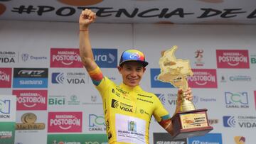 Miguel Ángel López, campeón de la Vuelta a Colombia