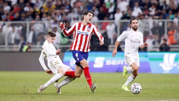 12/01/20 FINAL SUPERCOPA DE ESPAÑA 2020
ESTADIO KING ABDULLAH ARABIA SAUDI
REAL MADRID - ATLETICO DE MADRID
EXPULSION TARJETA ROJA VALVERDE
FALTA ALVARO MORATA