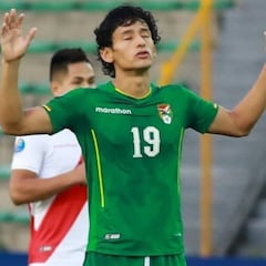 Víctor Abrego, delantero de Bolvia: "El juego vs. El Salvador no es amistoso para nosotros"
