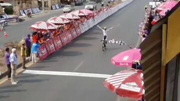 Un ciclista español la lía en Tailandia: entró a 5' del líder y pensó que había ganado