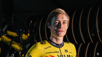 Vingegaard, con el maillot del Visma para la temporada 2026.