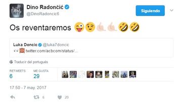 Ventanas FIBA... Radoncic a Doncic: "Os reventaremos"