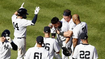 El lanzador mexicano Luis Cessa entr&oacute; al relevo para sellar el partido en extrainnings con las bases llenas y un par de outs para los metropolitanos.