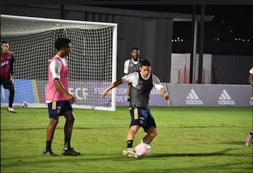 El equipo de Carlos Queiroz completó su segundo día de trabajo en Barranquilla a dos días del partido ante Venezuela en el inicio de las Eliminatorias.