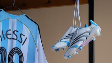 Messi estrena unas super botas