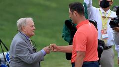 Jack Nicklaus felicita a Jon Rahm