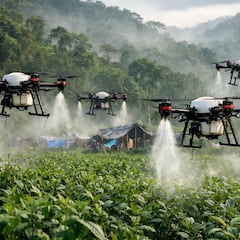 Qué es el glisofato, para qué se utiliza y por qué se decide fumigar con drones