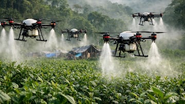 Qué es el glisofato, para qué se utiliza y por qué se decide fumigar con drones