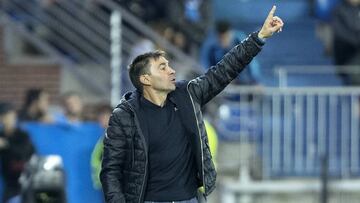 Garitano, en el partido entre Alav&eacute;s y Atl&eacute;tico.