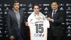 Orellana con el Valencia.