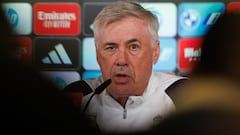 Ancelotti, entrenador del Real Madrid.