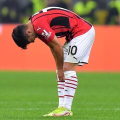 Pioli: "Brahim tiene tendinitis crónica en la rodilla"