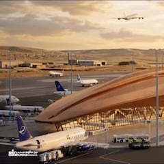 El futurista aeropuerto que está planificando Arabia Saudí en uno de los países más devastados por la guerra