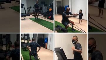 El duro trabajo físico de Vidal para ser titular en Barcelona