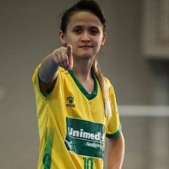 Amandinha, la mejor del futsal mundial por cuarta vez