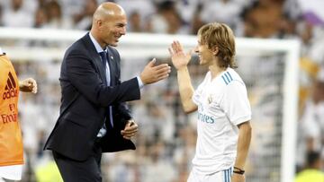 Modric: "Zidane nos trajo calma y estabilidad, es especial"