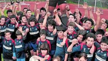 Los integrantes del Vigo Rugby Club