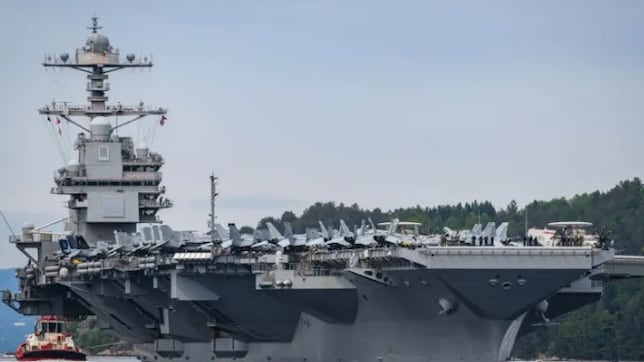 EEUU está movilizando su portaaviones más potente a Oriente Medio