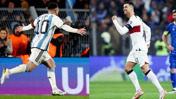 Siendo los máximos anotadores de la pasada Copa América y Euro, Cristiano y Messi buscan replicar lo hecho.