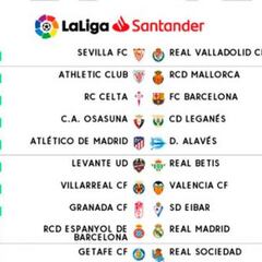 Anunciados los horarios de la jornada 32 de Primera y de la jornada 36 de Segunda
