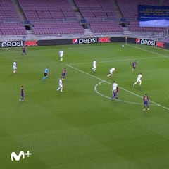 Si lo hizo adrede es de volverse loco: una auténtica pasada el golazo acrobático de Ansu Fati