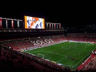 General view Stadium during the 8th round match between Tijuana and Pumas UNAM as part of the Liga BBVA MX Varonil, Torneo Clausura 2026 at Caliente Stadium, on February 27, 2026 in Tijuana, Baja California, Mexico.
