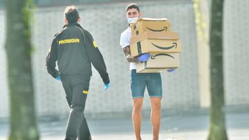 Unai Núñez en Lezama.