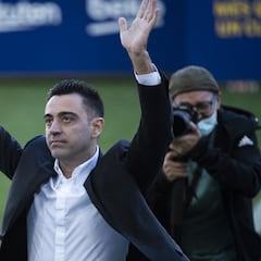 Xavi will try to take the raging Barcelona bull by the horns