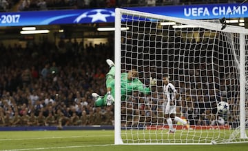 1-1. Mario Mandzukic marcó el gol del empate. Keylor Navas.