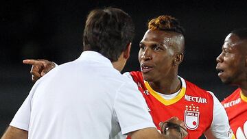 Johan Arango, jugador de Independiente Santa Fe