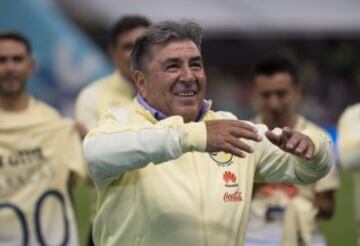 Así fue el homenaje a los volantes del Club América