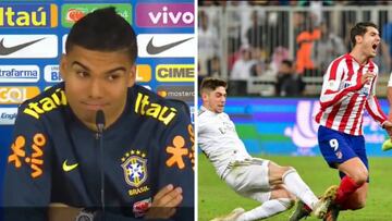 Aquella respuesta de Casemiro que corre por las redes ante un posible caso 'Valverde-Morata'