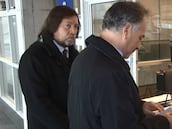 El momento en que la Fedachi presentó la querella en el Juzgado