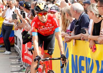 Mikel Landa, en el Giro de Italia.