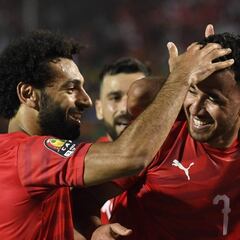 Un gol de Trezeguet le da la victoria a Egipto en el debut