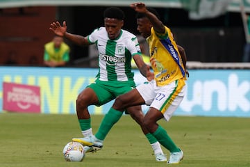 Partido entre Atlético Nacional y Atlético Huila en el estadio Atanasio Girardot, por la sexta fecha de la Liga BetPlay I-2023.