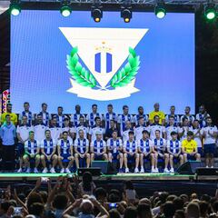 El Leganés se presenta ante su afición en el inicio de las fiestas patronales