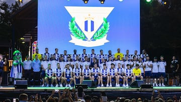 El Leganés se presenta ante su afición en el inicio de las fiestas patronales