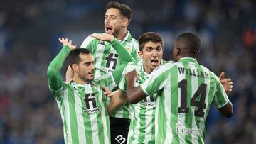 CURTOS DE FINAL DE LA COPA DEL REY
REAL SOCIEDAD - BETIS
Gol de Juanmi