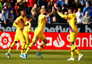 Vidal scores the winner against Leganés