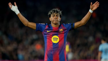 22/04/26 PARTIDO PRIMERA DIVISION JORNADA 33
BARCELONA - CELTA DE VIGO
LAMINE YAMAL