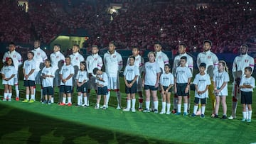 La Bicolor muestra su orgullo