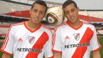 Los mellizos debutaron a nivel profesional con River Plate