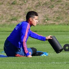 Abel Aguilar confirma que James está recuperado
