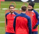 El Atlético ya está concentrado para medirse al Inter